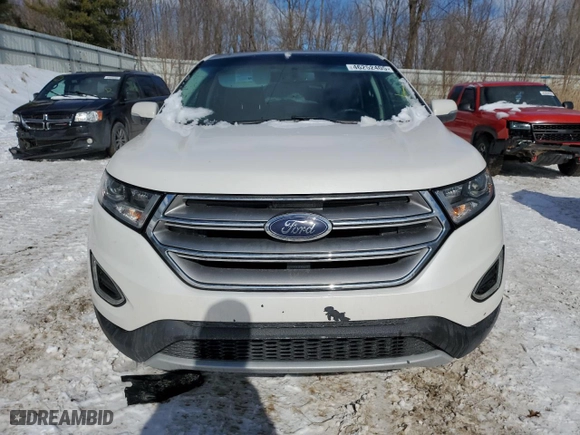 2016 Ford Edge SEL with VIN 2FMPK4J99GBC41718, listed as a Copart auction lot 46252405 with 157,569 mi miles and Clean Title. Bid and sale history available at carsss.com. Image 5.