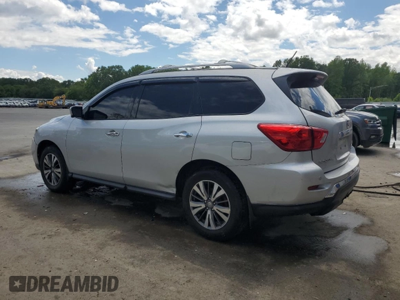 2017 Nissan Pathfinder Platinum z VIN 5N1DR2MMXHC686473, wystawiony jako Copart lot #58182055 z przebiegiem 252 933 mil mil oraz Szkoda całkowita • Salvage title. Historia ofert i sprzedaży dostępna na DreamBid. Obrazek 2.