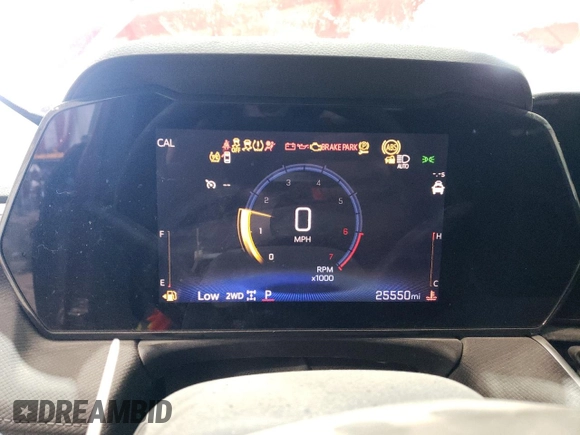 2024 Chevrolet TrailBlazer LS with VIN KL79MNSL3RB081509, listed as a Copart auction lot 86364794 with 25,550 mi miles and Salvage Title. Bid and sale history available at DreamBid. Image 9.
