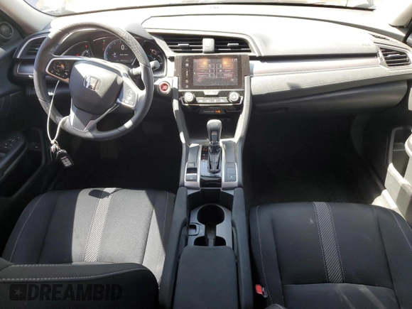 2018 Honda Civic EX with VIN 19XFC2F70JE043957, listed as a Copart auction lot 52217275 with 87,175 mi miles and Salvage Title. Bid and sale history available at DreamBid. Image 8.