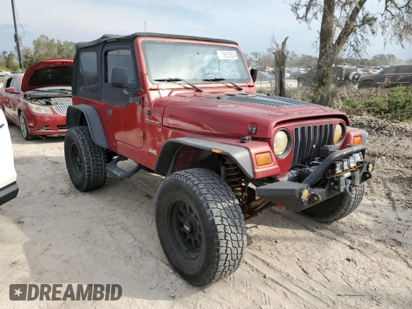 1998 Jeep Wrangler SE with VIN 1J4FY29P0WP792675, listed as a Copart auction lot 76533624 with Not Provided miles and Salvage Title. Bid and sale history available at carsss.com. Image 4.