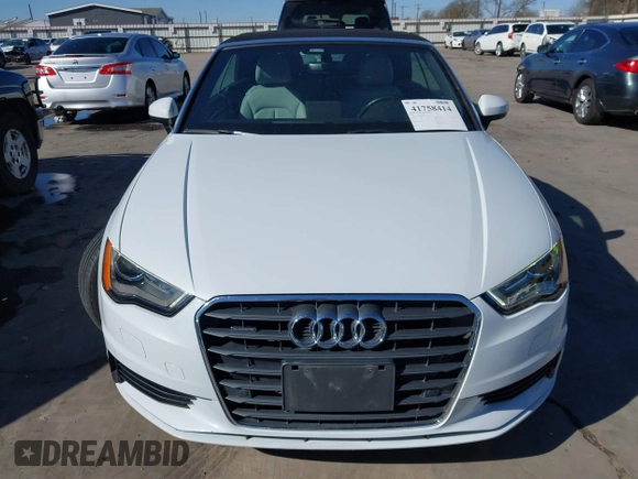 2016 Audi A3 2.0T Premium with VIN WAU78LFF9G1111894, listed as a IAAI auction lot 41758414 with 80,600 mi miles. Bid and sale history available at carsss.com. Image 20.