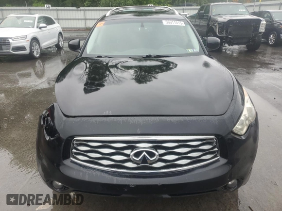 2010 Infiniti FX with VIN JN8AS1MW4AM857178, listed as a Copart auction lot 56911515 with Not provided miles and Clean title. Bid and sale history available at DreamBid. Image 5.