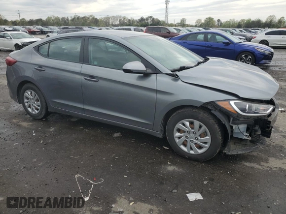 2018 Hyundai Elantra SE z VIN KMHD74LF0JU612094, wystawiony jako Copart lot #52017705 z przebiegiem 39 204 mil mil oraz Szkody całkowita. Historia ofert i sprzedaży dostępna na DreamBid. Obrazek 4.