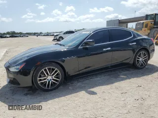 2016 Maserati Ghibli z VIN ZAM57XSAXG1174741, wystawiony jako Copart lot #51975655 z przebiegiem 127 182 mil mil oraz Tytuł czysty. Historia ofert i sprzedaży dostępna na DreamBid. Obrazek 1.