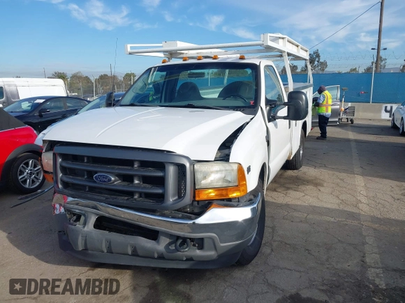 2001 Ford F-350 with VIN 1FDSF34S31EC24884, listed as a IAAI auction lot 41803795 with 254,862 mi miles and . Bid and sale history available at DreamBid. Image 2.