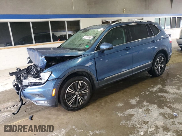 2018 Volkswagen Tiguan SEL с VIN 3VV3B7AX9JM025975, выставлен на аукционе Copart как лот 58786895 с пробегом 84 778 миль миль и Списание • Salvage title. История ставок и продаж доступна на DreamBid. Изображение 1.