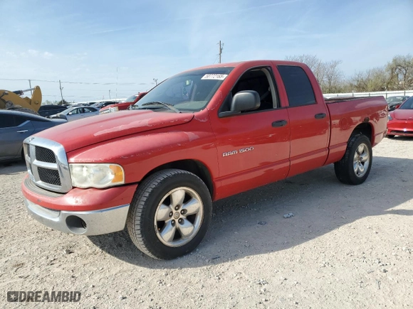 2005 Dodge Ram 1500 SLT with VIN 1D7HA18N65S299744, listed as a Copart auction lot 50772165 with 229,068 mi miles and Clean Title. Bid and sale history available at carsss.com. Image 1.