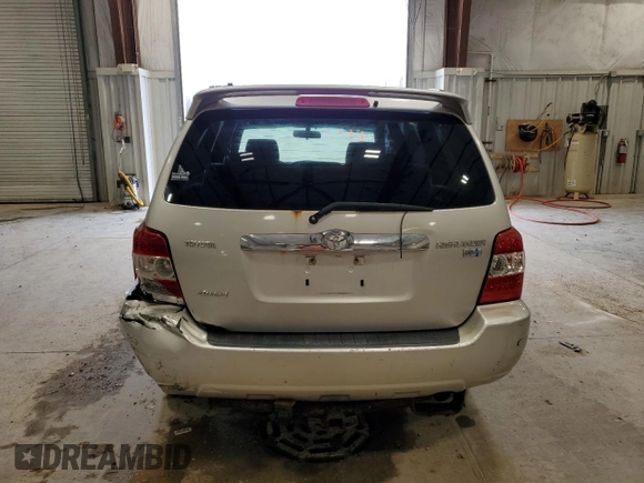 2007 Toyota Highlander Hybrid with VIN JTEHW21A270038923, listed as a Copart auction lot 53184065 with 289,365 mi miles and Clean Title. Bid and sale history available at carsss.com. Image 6.