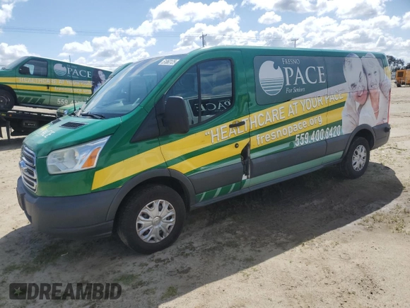 2015 Ford Transit XL with VIN 1FBZX2YM7FKA72496, listed as a Copart auction lot 51863125 with 248,949 mi miles and Clean title. Bid and sale history available at DreamBid. Image 1.