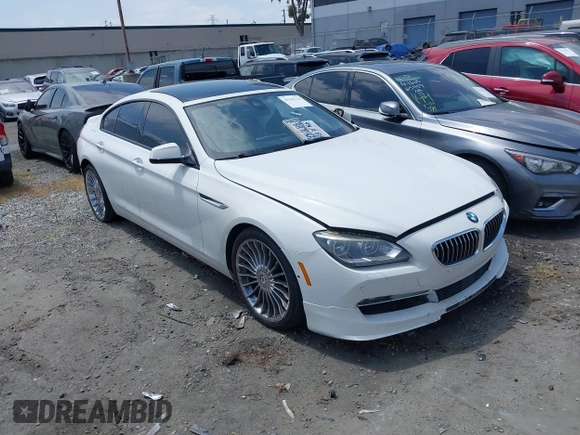 2015 BMW 6 Series 650i xDrive with VIN WBA6B4C53FD899938, listed as a IAAI auction lot 41761114 with 93,015 mi miles and . Bid and sale history available at carsss.com. Image 1.