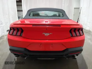 2025 Ford Mustang EcoBoost with VIN 1FAGP8UH8S5105888, listed as a Copart auction lot 50312035 with 0 mi miles and Clean Title. Bid and sale history available at carsss.com. Image 6.