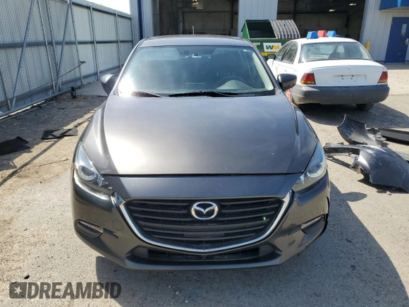 2017 Mazda 3 Sport with VIN 3MZBN1K76HM139999, listed as a Copart auction lot 53431585 with 96,083 mi miles and Non Repairable. Bid and sale history available at carsss.com. Image 5.