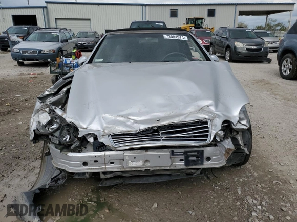 2003 Mercedes-Benz CLK 320 with VIN WDBLK65G73T144310, listed as a Copart auction lot 73004974 with Not Provided miles and Salvage Title. Bid and sale history available at DreamBid. Image 5.