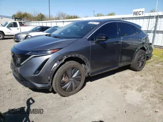 2023 Nissan ARIYA Venture+ z VIN JN1BF0AA8PM409741, wystawiony jako Copart lot #50094115 z przebiegiem 40 917 mil mil oraz Szkoda całkowita • Salvage title. Historia ofert i sprzedaży dostępna na DreamBid. Obrazek 1.