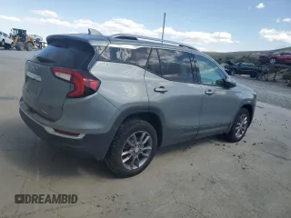 2023 GMC Terrain SLT with VIN 3GKALVEG9PL104826, listed as a Copart auction lot 61228295 with 26,444 mi miles and Clean title. Bid and sale history available at DreamBid. Image 3.