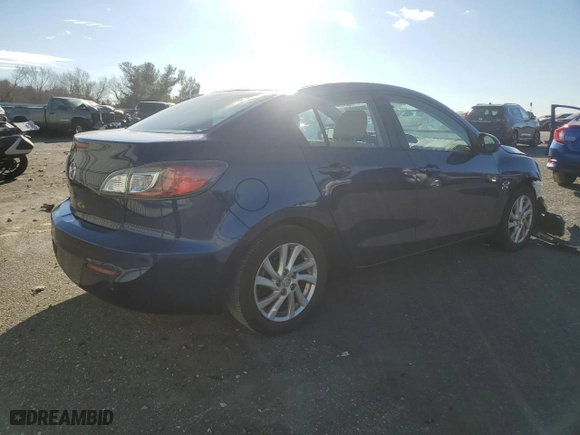 2012 Mazda Mazda3 i Touring with VIN JM1BL1VG7C1511599, listed as a Copart auction lot 83881914 with 166,652 mi miles and Salvage Title. Bid and sale history available at carsss.com. Image 3.