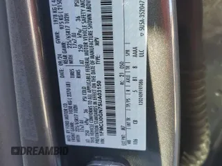 2025 Ford Escape Active with VIN 1FMCU0GN7SUA03150, listed as a Copart auction lot 45898875 with 1,897 mi miles and Salvage Title. Bid and sale history available at carsss.com. Image 16.