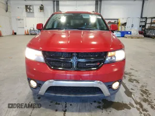 2017 Dodge Journey Crossroad Plus z VIN 3C4PDCGG7HT533453, wystawiony jako Copart lot #61538195 z przebiegiem 130 254 mil mil oraz Czysty tytuł • Clean title. Historia ofert i sprzedaży dostępna na DreamBid. Obrazek 5.
