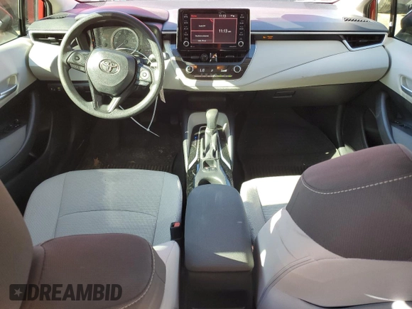2021 Toyota Corolla LE with VIN JTDEPMAE5MJ124705, listed as a Copart auction lot 50702835 with 65,224 mi miles and Non Repairable. Bid and sale history available at DreamBid. Image 8.