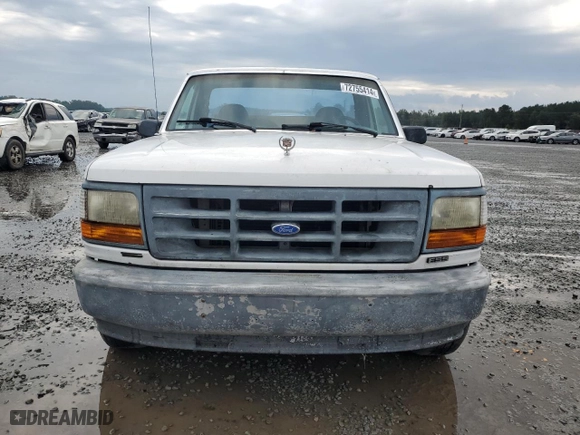 1996 Ford F-150 Special with VIN 1FTEF15Y3TNA10876, listed as a Copart auction lot 72755414 with 168,559 mi miles and Salvage Title. Bid and sale history available at carsss.com. Image 5.