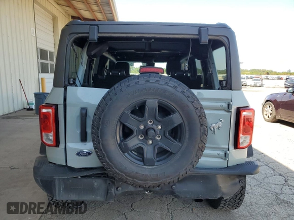 2023 Ford Bronco with VIN 1FMDE5BH7PLB10308, listed as a Copart auction lot 68211584 with 32,685 mi miles and Salvage Title. Bid and sale history available at DreamBid. Image 6.