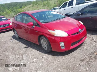 2011 Toyota Prius I with VIN JTDKN3DU2B1443658, listed as a IAAI auction lot 42141442 with 169,456 mi miles. Bid and sale history available at carsss.com. Image 1.