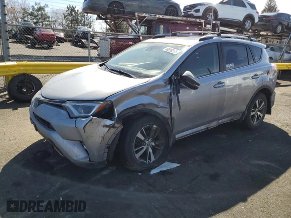 2018 Toyota RAV4 XLE with VIN JTMRFREV6JD244065, listed as a Copart auction lot 49099265 with 121,698 mi miles and Salvage Title. Bid and sale history available at carsss.com. Image 1.