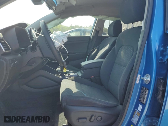 2019 Hyundai Tucson Value with VIN KM8J33A40KU025566, listed as a Copart auction lot 57965045 with 89,698 mi miles and Non repairable. Bid and sale history available at DreamBid. Image 7.
