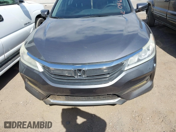 2017 Honda Accord Sedan LX with VIN 1HGCR2F31HA046878, listed as a IAAI auction lot 41927504 with 153,793 mi miles. Bid and sale history available at carsss.com. Image 6.