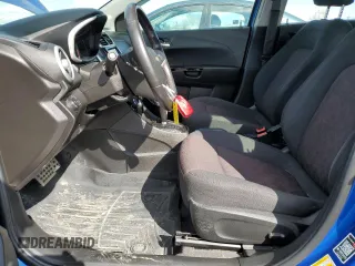 2017 Chevrolet Sonic LT with VIN 1G1JD6SBXH4153475, listed as a Copart auction lot 54544875 with 39,786 mi miles and Salvage Title. Bid and sale history available at carsss.com. Image 7.