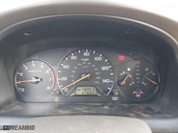 1999 Honda Accord Sdn EX with VIN 1HGCG1652XA037252, listed as a IAAI auction lot 41383142 with 319683 miles. Bid and sale history available at carsss.com. Image 7.