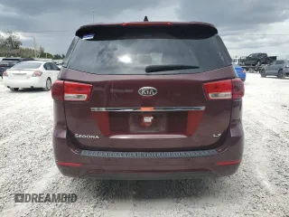 2016 Kia Sedona LX with VIN KNDMB5C1XG6128783, listed as a Copart auction lot 52823525 with 115,211 mi miles and Clean Title. Bid and sale history available at carsss.com. Image 6.