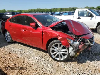 2015 Mazda 6 i Touring with VIN JM1GJ1V55F1210148, listed as a Copart auction lot 52235465 with 64,908 mi miles and Salvage Title. Bid and sale history available at carsss.com. Image 4.