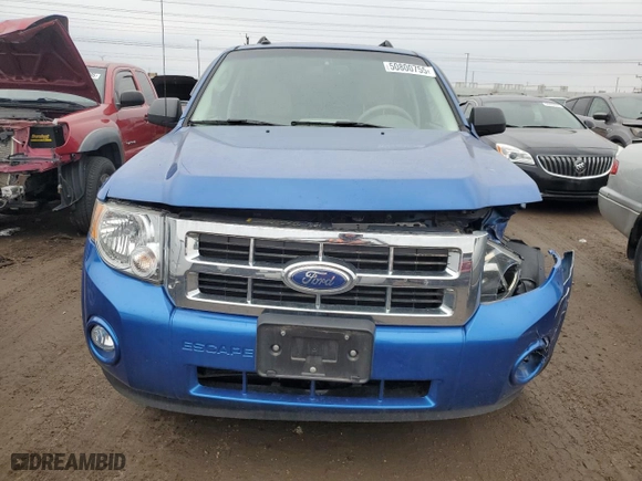 2011 Ford Escape XLT with VIN 1FMCU9D79BKC39028, listed as a Copart auction lot 50800755 with 51,722 mi miles and Salvage Title. Bid and sale history available at carsss.com. Image 5.