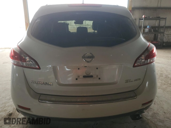 2011 Nissan Murano SV with VIN JN8AZ1MW4BW157727, listed as a Copart auction lot 75506434 with 168,924 mi miles and Clean Title. Bid and sale history available at carsss.com. Image 6.