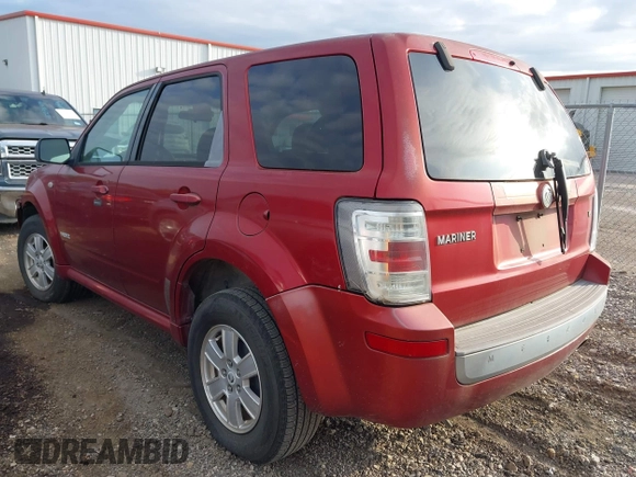 2008 Mercury Mariner with VIN 4M2CU81178KJ15616, listed as a IAAI auction lot 42166858 with 187,444 mi miles and . Bid and sale history available at DreamBid. Image 3.