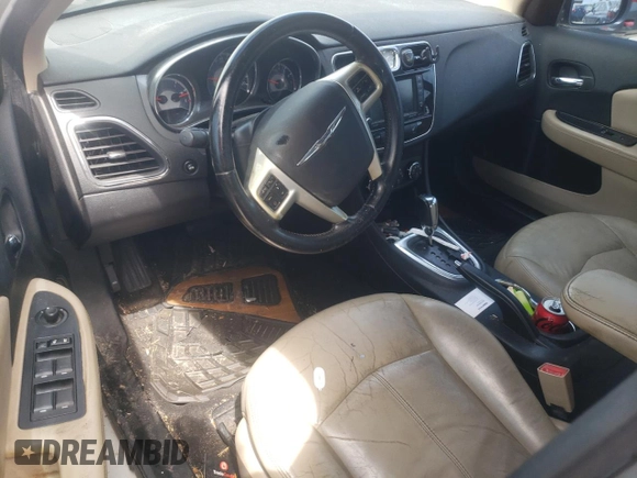 2012 Chrysler 200 Limited with VIN 1C3CCBCG2CN315435, listed as a Copart auction lot 69075253 with 0 mi miles and Salvage Title. Bid and sale history available at carsss.com. Image 8.