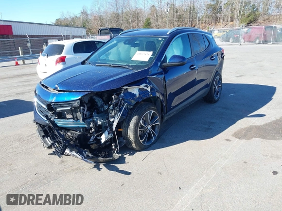 2023 Buick Encore GX Select with VIN KL4MMDS26PB054181, listed as a IAAI auction lot 41857831 with 32,533 mi miles and . Bid and sale history available at DreamBid. Image 2.