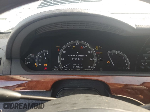 2010 Mercedes-Benz S 400 with VIN WDDNG9FBXAA318000, listed as a Copart auction lot 50596055 with 81,826 mi miles and Clean Title. Bid and sale history available at DreamBid. Image 9.