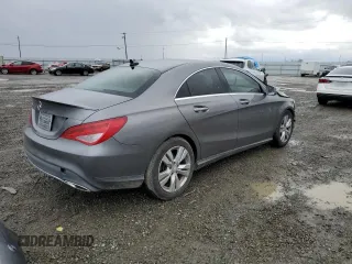 2018 Mercedes-Benz CLA 250 with VIN WDDSJ4EB5JN600112, listed as a Copart auction lot 45326914 with 106,655 mi miles and . Bid and sale history available at DreamBid. Image 3.