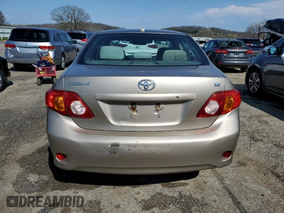2010 Toyota Corolla with VIN 1NXBU4EE2AZ315610, listed as a Copart auction lot 54494735 with 288,074 mi miles and Clean Title. Bid and sale history available at carsss.com. Image 6.