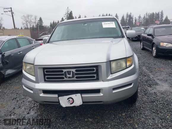 2006 Honda Ridgeline RTL with VIN 2HJYK16506H567153, listed as a IAAI auction lot 41658232 with 1 mi miles. Bid and sale history available at carsss.com. Image 11.