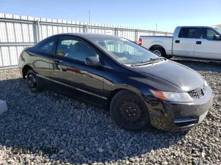 2009 Honda Civic Cpe LX with VIN 2HGFG12609H540858, listed as a Copart auction lot 46926135 with 180,818 mi miles and Salvage Title. Bid and sale history available at carsss.com. Image 4.