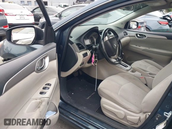 2015 Nissan Sentra S with VIN 3N1AB7AP4FY363387, listed as a IAAI auction lot 41862097 with 132,970 mi miles. Bid and sale history available at carsss.com. Image 13.