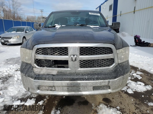 2018 Ram 1500 Express with VIN 1C6RR7FT0JS171786, listed as a Copart auction lot 46396365 with 213,816 mi miles and Salvage Title. Bid and sale history available at carsss.com. Image 5.