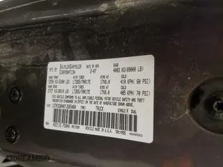 2007 Dodge Ram 2500 Laramie with VIN 1D7KS28A07J585460, listed as a Copart auction lot 88041955 with 183,513 mi miles and Salvage Title. Bid and sale history available at carsss.com. Image 12.