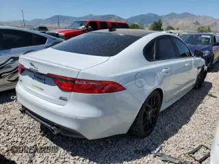 2017 Jaguar XF with VIN SAJBL4BV9HCY27359, listed as a Copart auction lot 59549733 with 64,111 mi miles and . Bid and sale history available at DreamBid. Image 3.