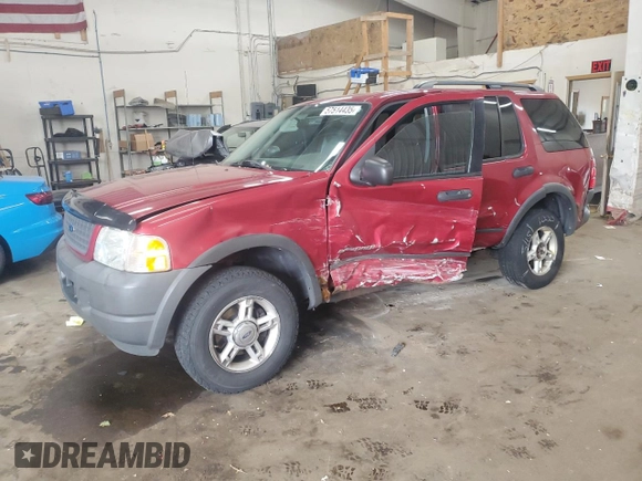 2004 Ford Explorer XLS z VIN 1FMZU72KX4ZB23773, wystawiony jako Copart lot #57514435 z przebiegiem 205 557 mil mil oraz Szkoda całkowita • Salvage title. Historia ofert i sprzedaży dostępna na DreamBid. Obrazek 1.