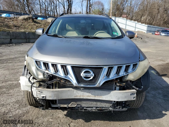 2009 Nissan Murano S with VIN JN8AZ18W79W105657, listed as a Copart auction lot 51283345 with 152,356 mi miles and Salvage Title. Bid and sale history available at carsss.com. Image 5.